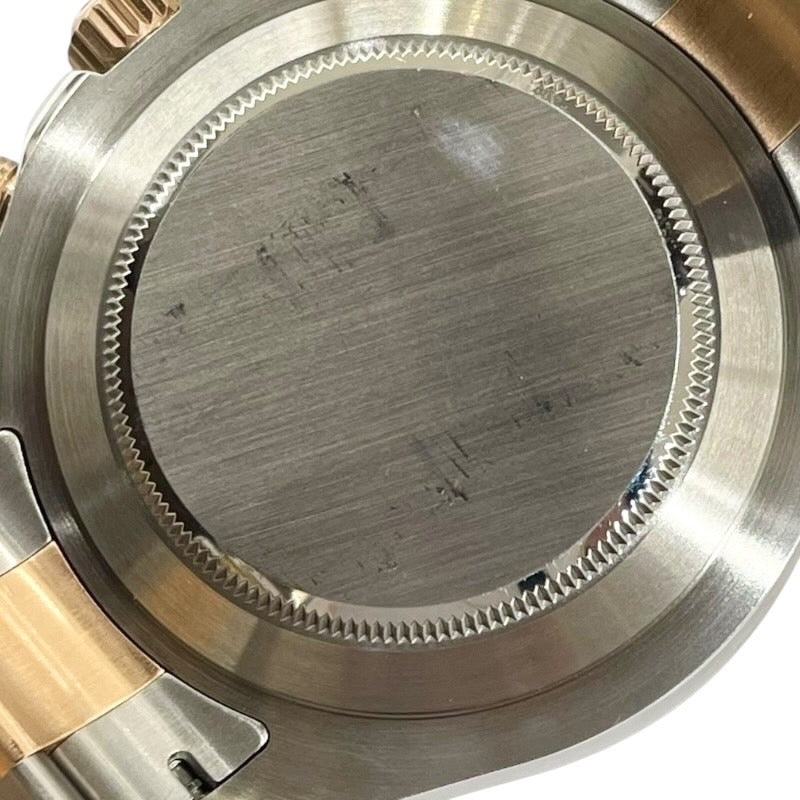 ロレックス ROLEX ヨットマスター2 116681 ホワイト PG/SS 自動巻き メンズ 腕時計
