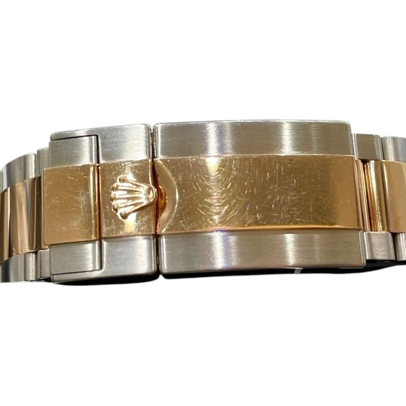 ロレックス ROLEX ヨットマスター2 116681 ホワイト PG/SS 自動巻き メンズ 腕時計