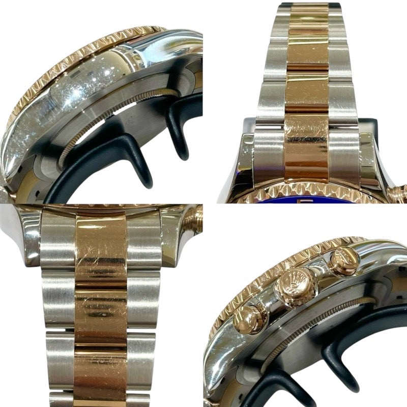 ロレックス ROLEX ヨットマスター2 116681 ホワイト PG/SS 自動巻き メンズ 腕時計
