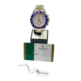ロレックス ROLEX ヨットマスター2 116681 ホワイト PG/SS 自動巻き メンズ 腕時計