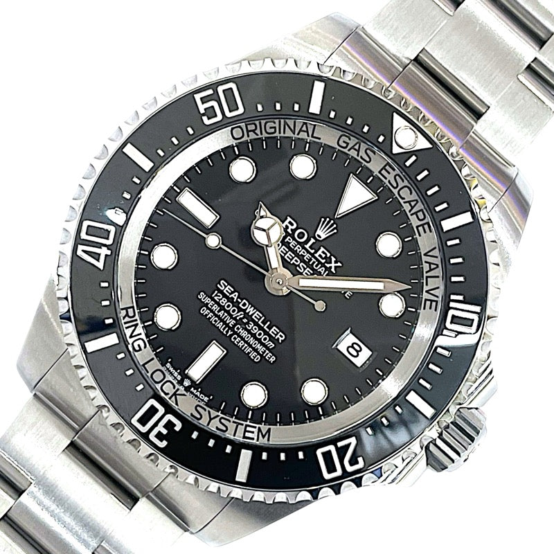 ロレックス ROLEX ディープシー 136660 ブラック SS 自動巻き メンズ 腕時計