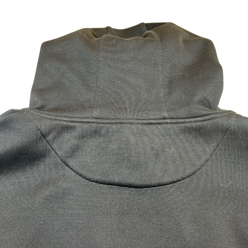 プラダ PRADA ロゴプリントテクニカルパーカー サイズXXL UJL84A ブラック コットン メンズ パーカー