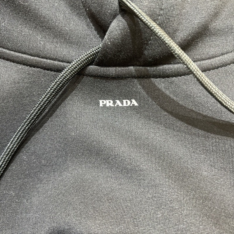 PRADA コットン フリース ロゴ パーカー 楽天市場】PRADA プラダ フーディー UJL24B メンズ コットン