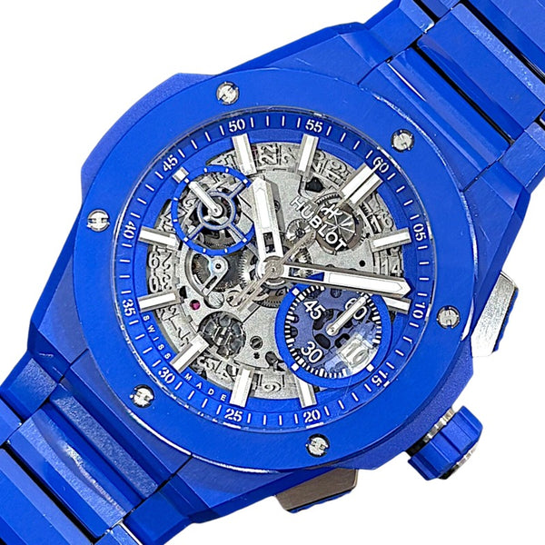 ウブロ HUBLOT ビッグバン インテグレーテッド インディゴブルー