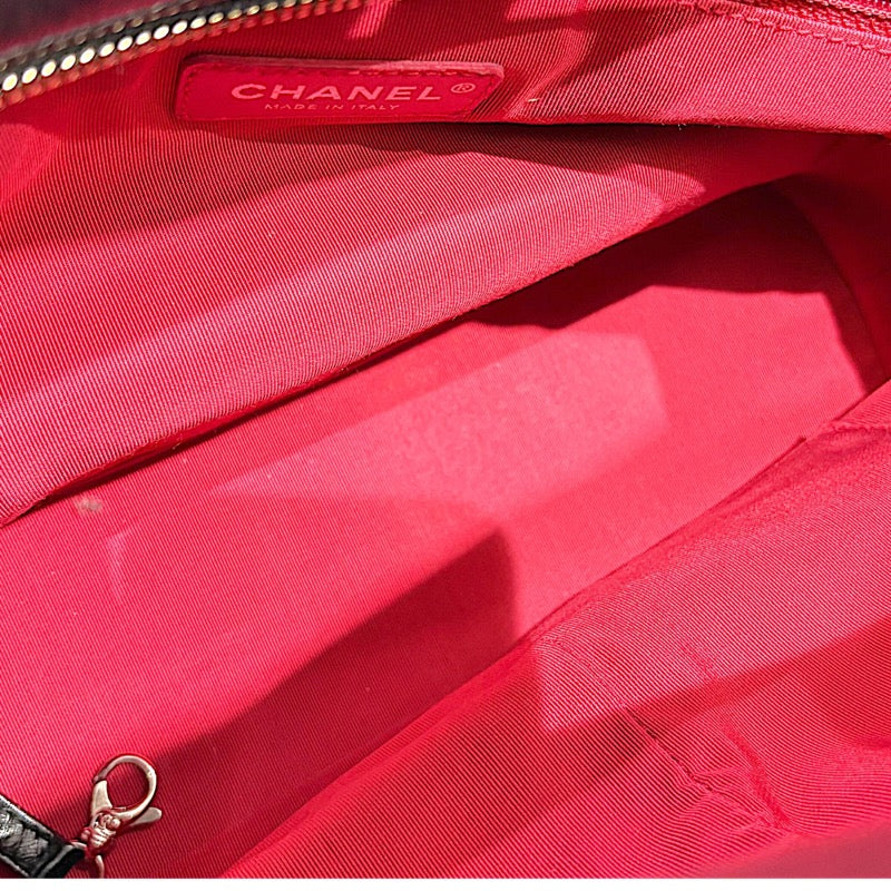 シャネル CHANEL ガブリエル ドゥ シャネル 2WAYトート A91876 ブラック/ゴールド×シルバー金具 カーフ レディース ショルダーバッグ