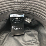 プラダ PRADA RE-NYLON トライアングルロゴバケットハット 1HC137 ナイロン レディース その他ファッション雑貨