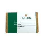 ロレックス ROLEX エクスプローラー2 216570 ホワイト ステンレススチール SS 自動巻き メンズ 腕時計