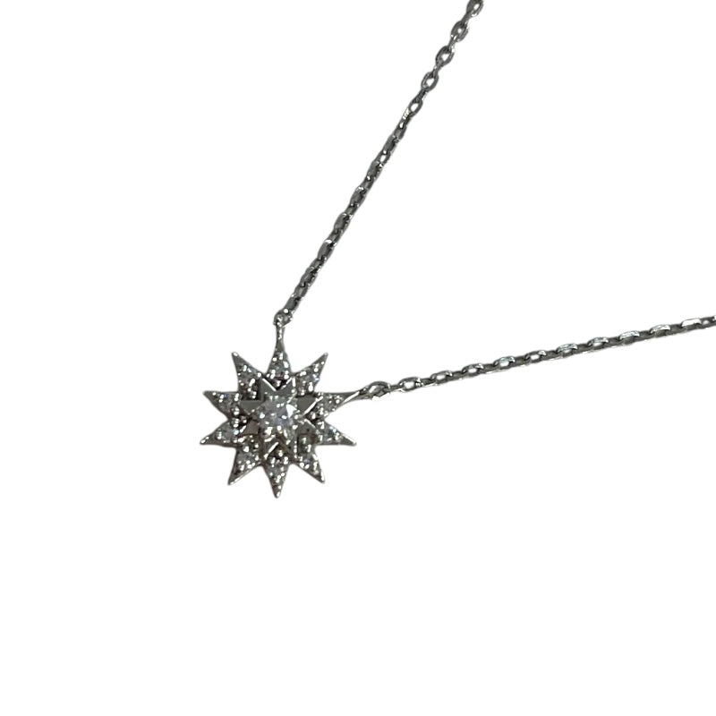 スタージュエリー STAR JEWELRY ダイヤ ネックレス Pt950/ダイヤモンド ジュエリー