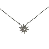 スタージュエリー STAR JEWELRY ダイヤ ネックレス Pt950/ダイヤモンド ジュエリー