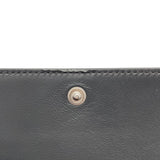 バレンシアガ BALENCIAGA CASHミニウォレット 594312 グレー レザー レディース 三つ折り財布