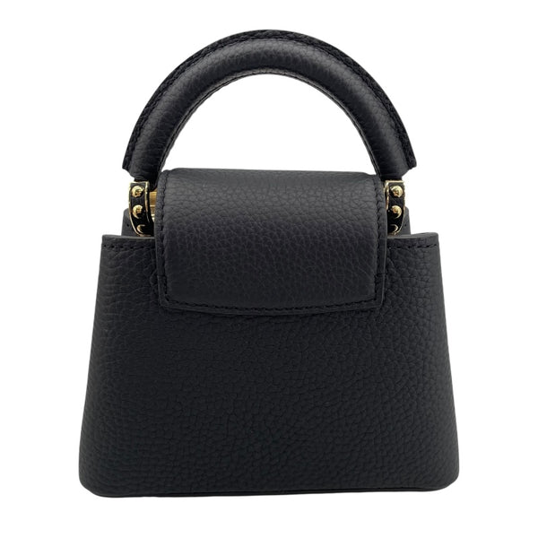 ルイ・ヴィトン LOUIS VUITTON カプシーヌ NANO M10166 ノワール トリヨン レディース ショルダーバッグ