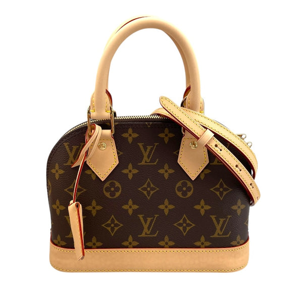 ルイ・ヴィトン LOUIS VUITTON アルマBB M46990 ブラウン モノグラム・キャンバス レディース ハンドバッグ