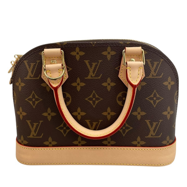 ルイ・ヴィトン LOUIS VUITTON アルマBB M46990 ブラウン モノグラム・キャンバス レディース ハンドバッグ