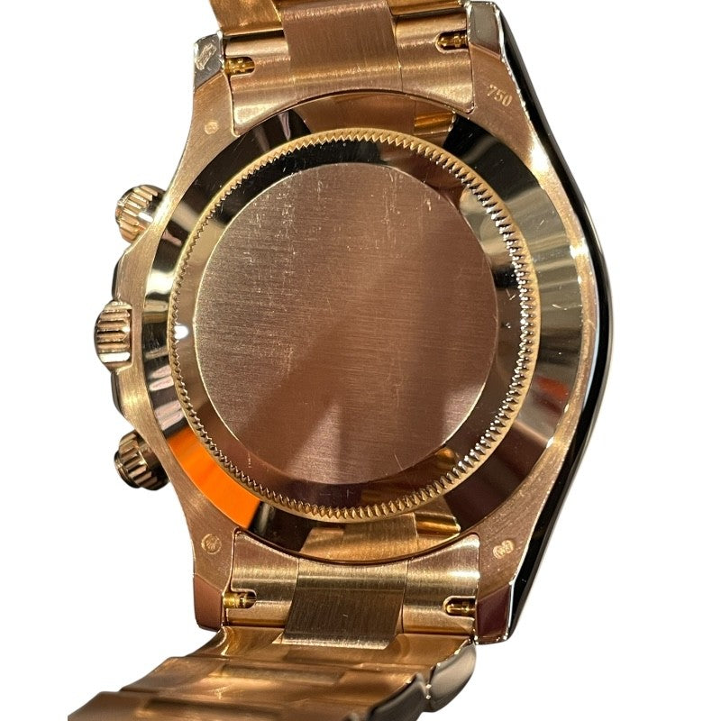 ロレックス ROLEX デイトナ　チョコ 116505 チョコ K18PG メンズ 腕時計