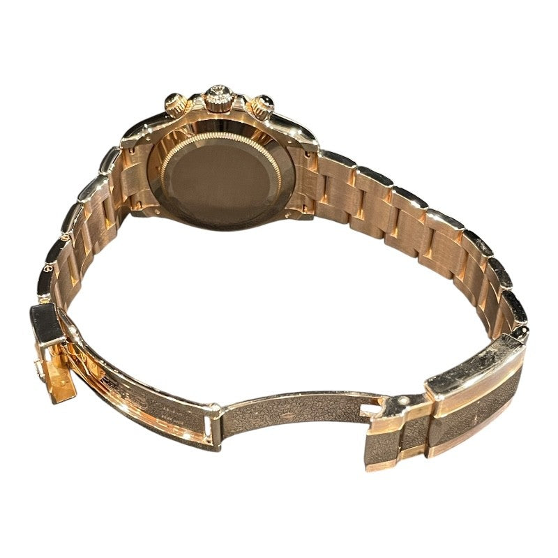 ロレックス ROLEX デイトナ　チョコ 116505 チョコ K18PG メンズ 腕時計