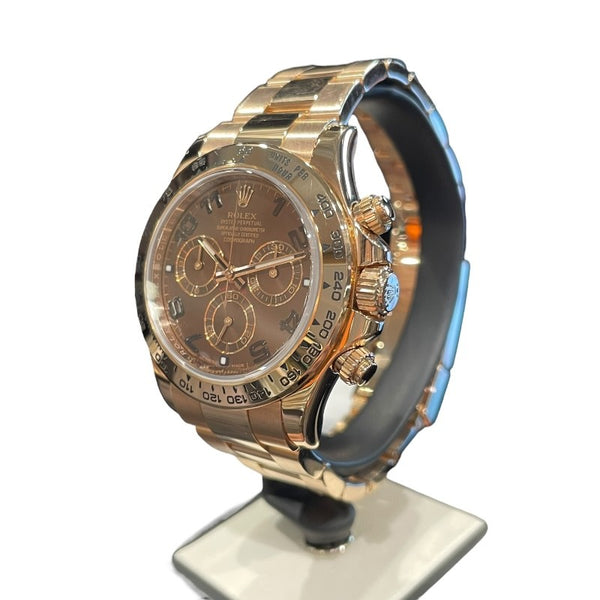 ロレックス ROLEX デイトナ　チョコ 116505 チョコ K18PG メンズ 腕時計