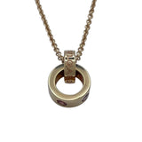 ブルガリ BVLGARI コーマンソルベネックレス ピンクゴールド 750 ピンクトルマリン ジュエリー