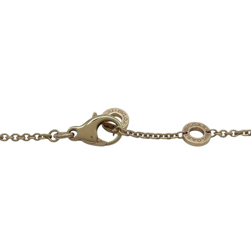 ブルガリ BVLGARI コーマンソルベネックレス ピンクゴールド 750 ピンクトルマリン ジュエリー