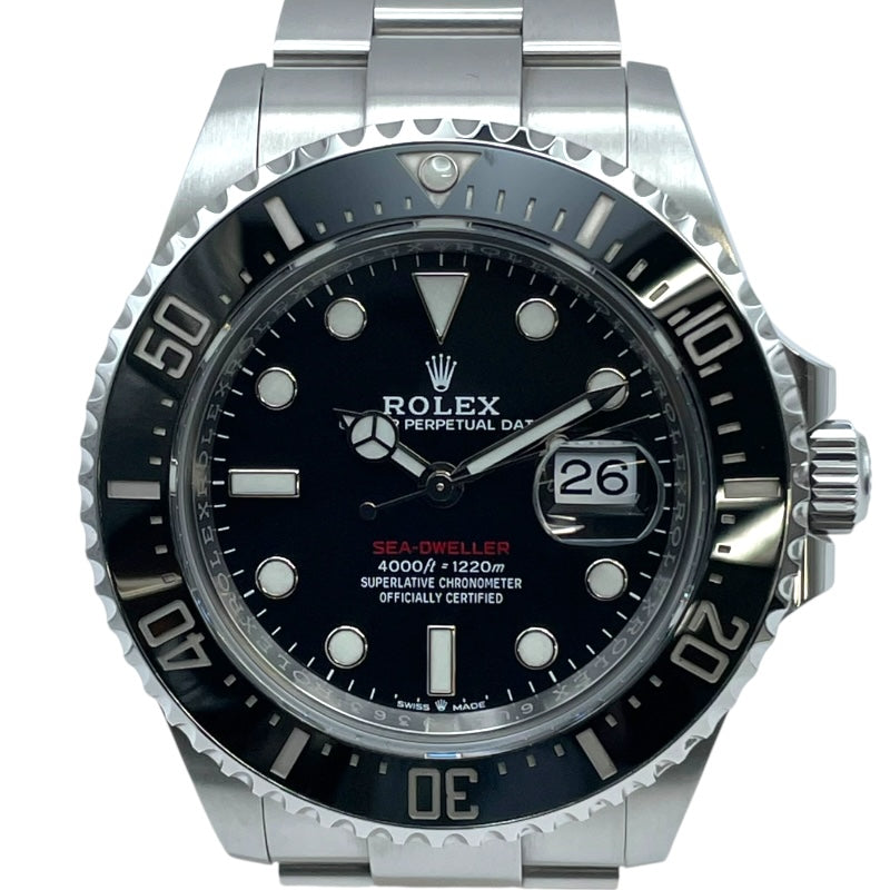 ロレックス ROLEX シードゥエラー 126600 ブラック SS 自動巻き メンズ 腕時計