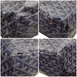 ゴヤール GOYARD サンルイPM ブルー PVC/レザー レディース トートバッグ