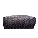 ゴヤール GOYARD サンルイPM ブルー PVC/レザー レディース トートバッグ