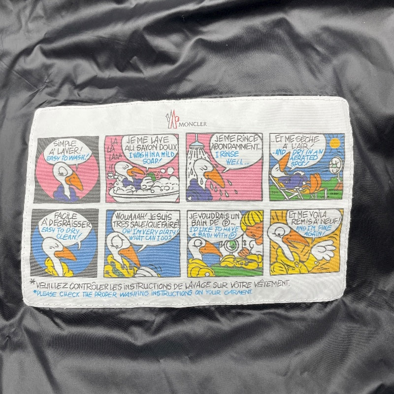 モンクレール MONCLER SERITTE ダウンジャケット I20931A20000 ブラック ナイロン メンズ ダウンジャケット