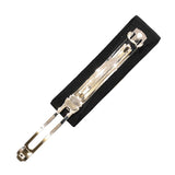 サルヴァトーレ・フェラガモ Salvatore Ferragamo ヴォラリボンバレッタ ブラック クリスタル アクセサリー