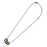 ルイ・ヴィトン LOUIS VUITTON ペンダント・モノグラムホールド ゴールド/ブラック/シルバー メタル ジュエリー