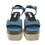 ステラ・マッカートニー STELLA McCARTNEY プラットフォームサンダル 501708 ブルー レディース サンダル