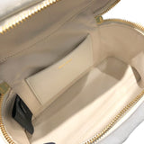 ミュウミュウ miu miu 2WAY ハンドバッグ 5BH226 ホワイト ファー/レザー レディース ハンドバッグ