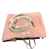 ミュウミュウ miu miu 2WAY ハンドバッグ 5BH226 ホワイト ファー/レザー レディース ハンドバッグ