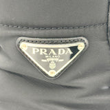 プラダ PRADA トライアングルロゴ ショートブーツ ブラック ナイロン/レザー レディース ブーツ