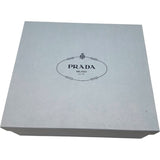 プラダ PRADA トライアングルロゴ ショートブーツ ブラック ナイロン/レザー レディース ブーツ