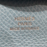 エルメス HERMES バスティア B刻 セレステ シルバー金具 エプソン レディース コインケース