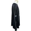 バレンシアガ BALENCIAGA PARIS SOCCER メッシュテクニカルジャージー長袖Tシャツ 778972 ブラック コットン メンズ 長袖Ｔシャツ