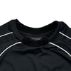 バレンシアガ BALENCIAGA PARIS SOCCER メッシュテクニカルジャージー長袖Tシャツ 778972 ブラック コットン メンズ 長袖Ｔシャツ