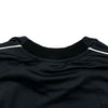 バレンシアガ BALENCIAGA PARIS SOCCER メッシュテクニカルジャージー長袖Tシャツ 778972 ブラック コットン メンズ 長袖Ｔシャツ