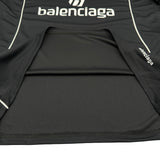 バレンシアガ BALENCIAGA PARIS SOCCER メッシュテクニカルジャージー長袖Tシャツ 778972 ブラック コットン メンズ 長袖Ｔシャツ