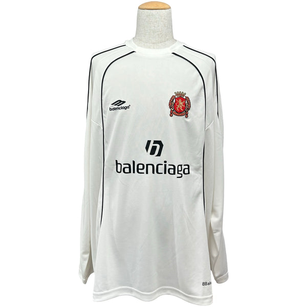 バレンシアガ BALENCIAGA PARIS SOCCER メッシュテクニカルジャージー