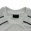 バレンシアガ BALENCIAGA PARIS SOCCER メッシュテクニカルジャージー長袖Tシャツ 778972 ホワイト コットン メンズ 長袖Ｔシャツ