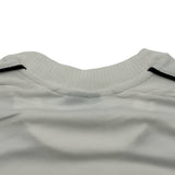 バレンシアガ BALENCIAGA PARIS SOCCER メッシュテクニカルジャージー長袖Tシャツ 778972 ホワイト コットン メンズ 長袖Ｔシャツ