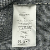 クリスチャン・ディオール Christian Dior オブリーク総柄半袖ニットポロシャツ 293M832AT472 ネイビー コットン メンズ ポロシャツ