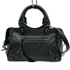 バレンシアガ BALENCIAGA ル シティ スモール 835256 ブラック ブラック金具 レザー レディース ショルダーバッグ