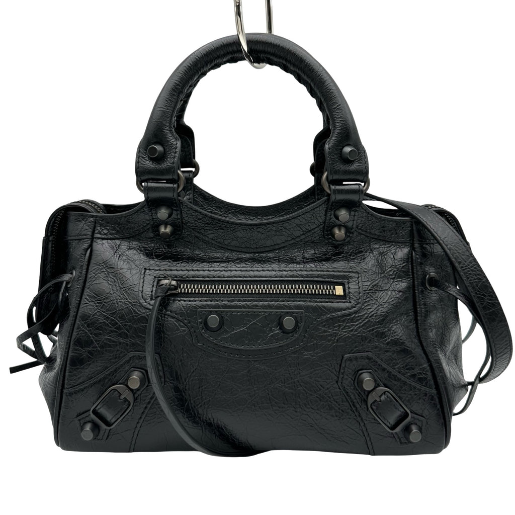 バレンシアガ BALENCIAGA ル シティ スモール 835256 ブラック