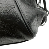 バレンシアガ BALENCIAGA ル シティ スモール 835256 ブラック ブラック金具 レザー レディース ショルダーバッグ