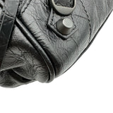 バレンシアガ BALENCIAGA ル シティ スモール 835256 ブラック ブラック金具 レザー レディース ショルダーバッグ