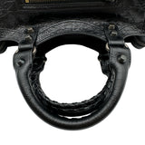 バレンシアガ BALENCIAGA ル シティ スモール 835256 ブラック ブラック金具 レザー レディース ショルダーバッグ