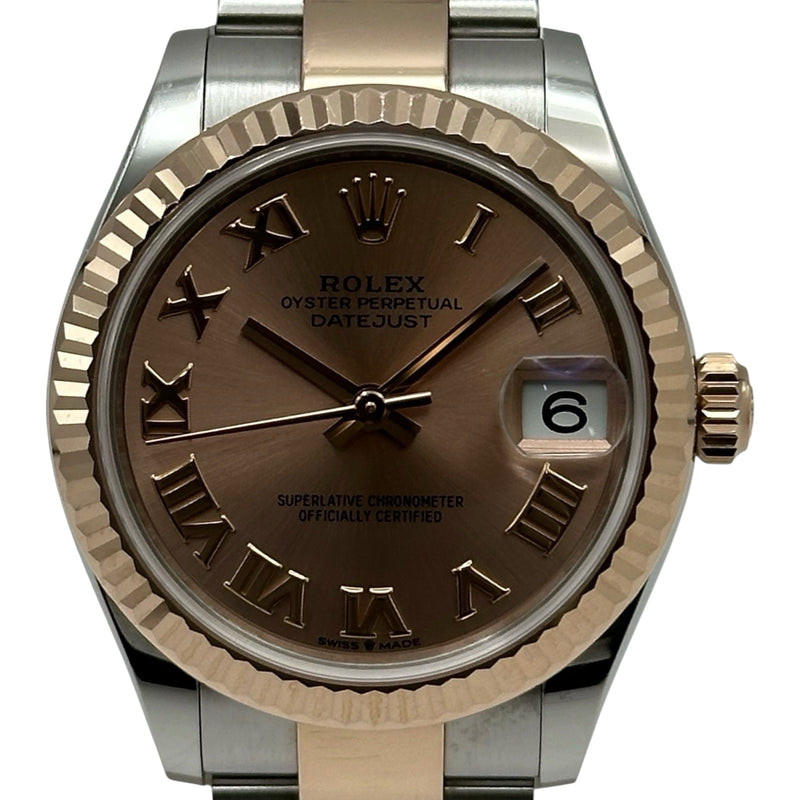 ロレックス ROLEX デイトジャスト 31 278271 ピンクゴールド ピンクゴールド/ステンレススチール 自動巻き ユニセックス 腕時計 ロレックス ROLEX デイトジャスト 31 278271 ピンクゴールド ピンク