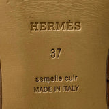 エルメス HERMES サンジェルマン ケリー金具レザーアンクルブーツ キャメル レザー レディース ブーツ
