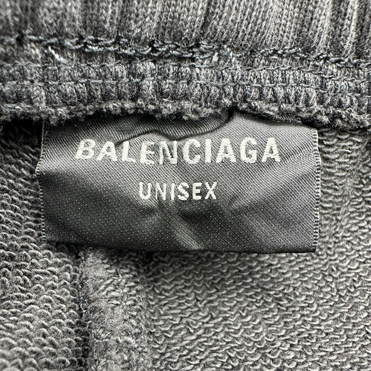 バレンシアガ BALENCIAGA スウェットハーフパンツ 676137 ブラック